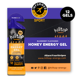 Hilltop Energy Blueberry Gel – 1 Case (12 x 30g)